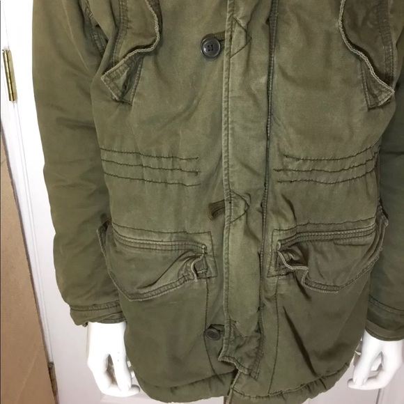Abercrombie Wilcox Jacket XL Military Field Jacket - Picture 2 of 8